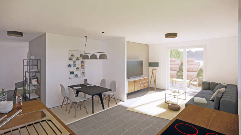 Wohnung zum Kauf - Neubau provisionsfrei 432.700 € 3 Zimmer 94,9 m² EG frei ab 01.02.2026 Salmbach Engelsbrand / Salmbach 75331