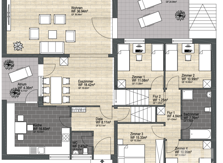 Einfamilienhaus zum Kauf 397.000 € 5 Zimmer 156 m² 621 m² Grundstück Detmerode 38444