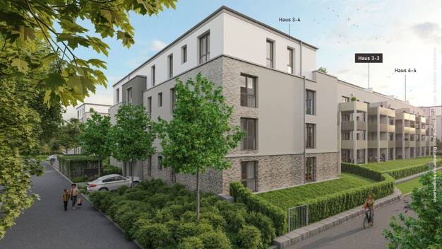 Wohnung zum Kauf - Neubau provisionsfrei 614.900 € 4 Zimmer 106,8 m² 2. Geschoss Am Wasserwerkswald 10a Hattersheim Hattersheim 65795