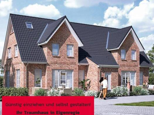 Doppelhaushälfte zum Kauf provisionsfrei 399.900 € 5 Zimmer 126 m² 480 m² Grundstück Lindholm Risum-Lindholm 25920