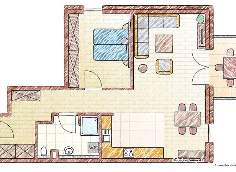Wohnung zum Kauf - Erstbezug 429.000 € 2 Zimmer 75,6 m² 1. Geschoss frei ab sofort Wolbeck Münster-Wolbeck 48167