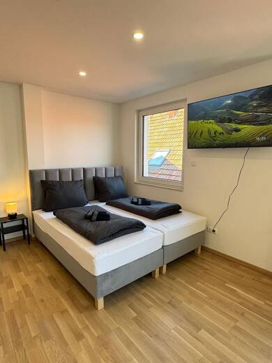 Wohnung zur Miete Wohnen auf Zeit 1.999 € 1 Zimmer 40 m² frei ab 31.05.2025 Neureuter Hauptstraße 0 Neureut - Südlicher Teil Karlsruhe- Neureut 76149