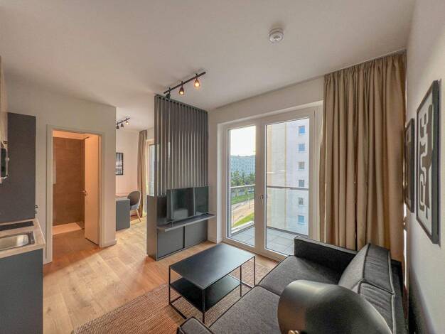 Wohnung zur Miete Wohnen auf Zeit 1.395 € 2 Zimmer 37 m² frei ab 01.03.2026 Platz der Vereinten Nationen 22 A Friedrichshain Berlin 10249