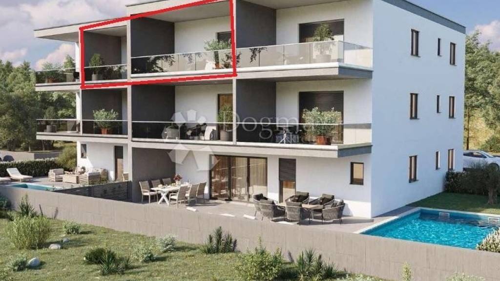 Wohnung zum Kauf 380.000 € 3 Zimmer 91 m² 1. Geschoss Novigrad