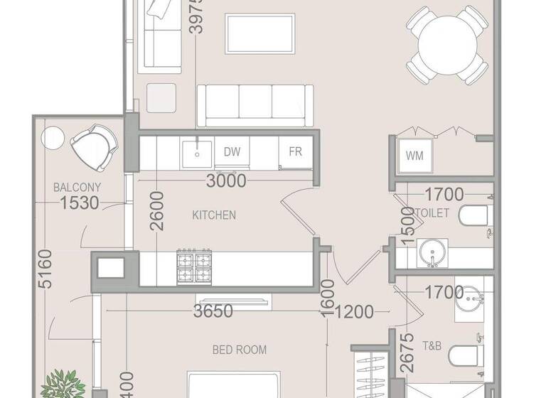 Wohnung zum Kauf provisionsfrei 498.224 € 2 Zimmer 74,4 m² Dubai 00000