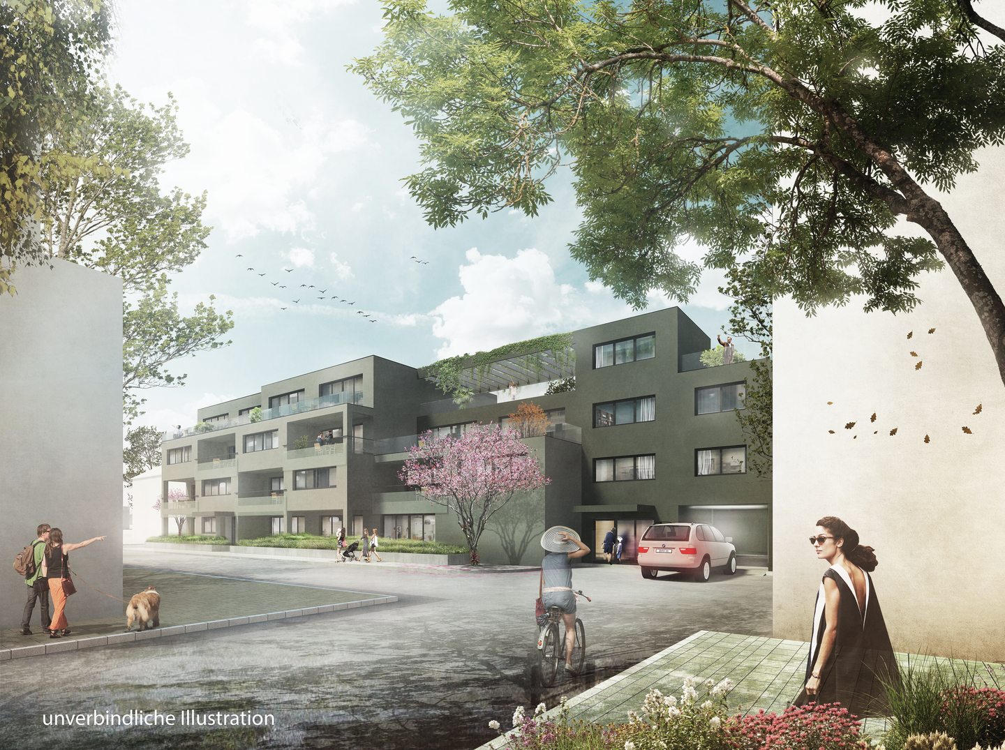 3-Zimmer-Neubauwohnung in Mannheim-Waldhof