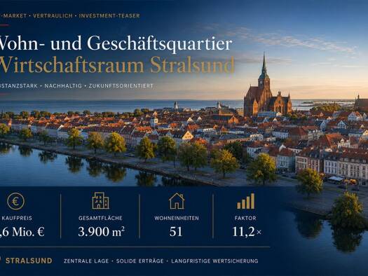 Haus zum Kauf 5.590.000 € 160 Zimmer 3.900 m² 5.500 m² Grundstück Tribseer Stralsund 18437