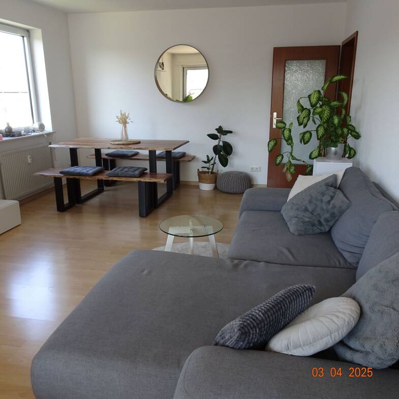 Wohnung zur Miete 810 € 2 Zimmer 61 m² Geschoss 1/2 Wixhausen - Ost Darmstadt 64291
