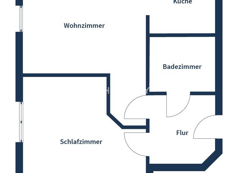 Wohnung zum Kauf 129.800 € 2 Zimmer 45,7 m²<br/>Wohnfläche 3.<br/>Geschoss Löbtau-Süd Dresden 01159