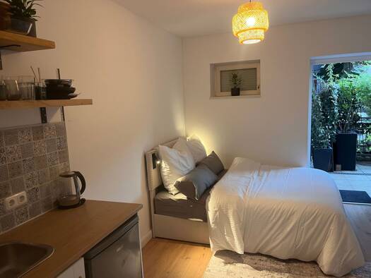 Studio zur Miete 1.650 € 1 Zimmer 32 m² Geschoss -1/2 frei ab sofort Uhlenhorst Hamburg 22085