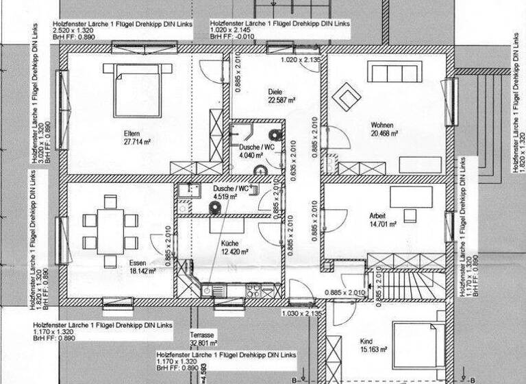 Wohnung zur Miete 1.950 € 5 Zimmer 140 m² frei ab 01.06.2026 Uttenreuth 91080
