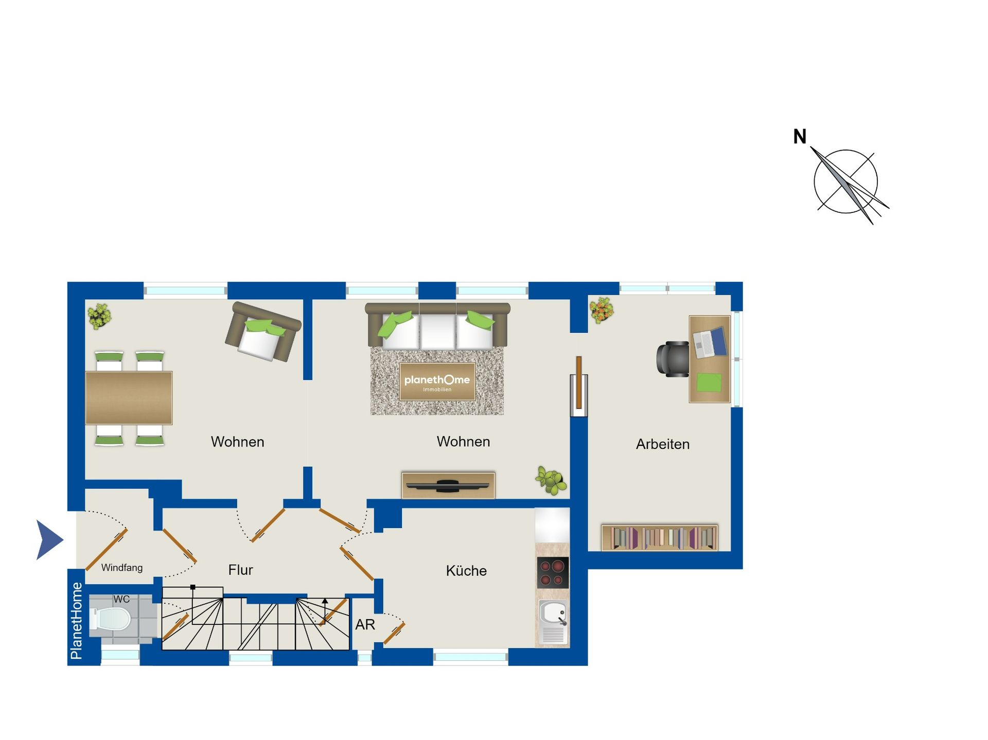 Einfamilienhaus zum Kauf 379.000 € 6 Zimmer 98 m²<br/>Wohnfläche 517 m²<br/>Grundstück Winzerla Jena 07745