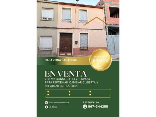 Villa zum Kauf 64.000 € 6 Zimmer 288 m² Almansa 02640