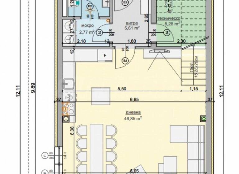 Reihenmittelhaus zum Kauf 450.000 € 4 Zimmer 171,7 m² Nessebar