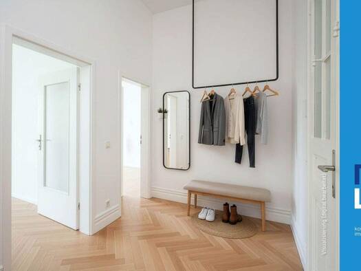 Wohnung zum Kauf als Kapitalanlage geeignet 164.500 € 2 Zimmer 55,6 m² Kurt-Eisner-Straße 36 Südvorstadt Leipzig 04275