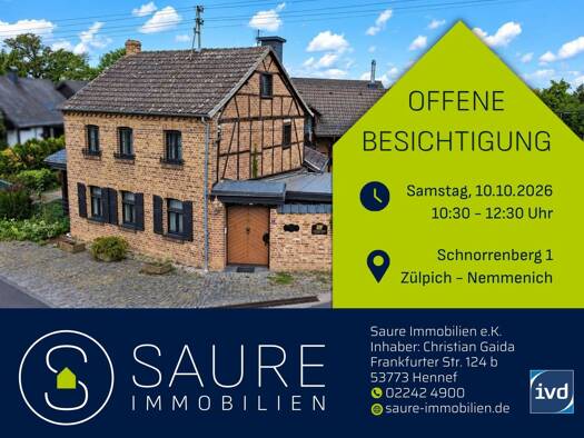 Bauernhaus zum Kauf 339.000 € 6 Zimmer 177 m² 803 m² Grundstück Nemmenich Zülpich 53909