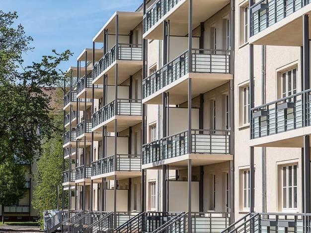 Wohnung zur Miete 534 € 2 Zimmer 70,6 m² Morgensternstraße 15 Neulindenau Leipzig 04179