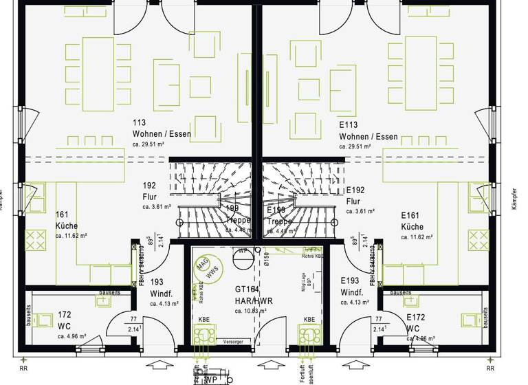 Mehrfamilienhaus zum Kauf - Erstbezug provisionsfrei als Kapitalanlage geeignet 690.000 € 240 m² 600 m² Grundstück Limmritz Döbeln 04743