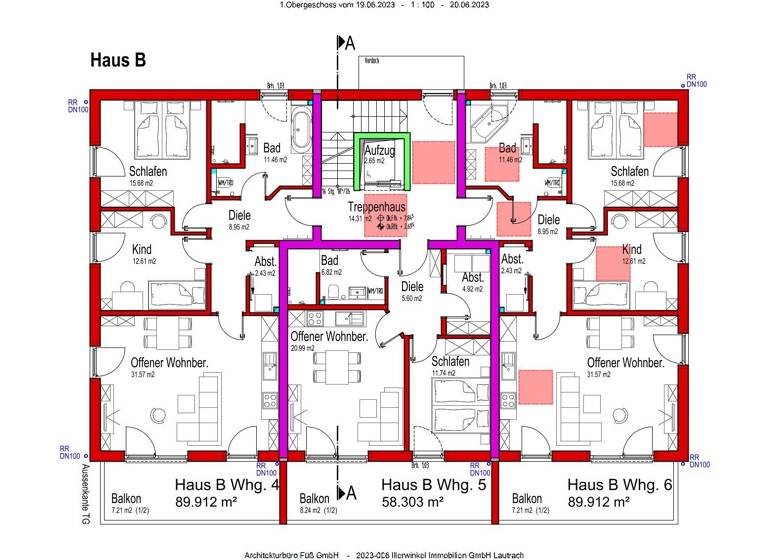 Wohnung zum Kauf provisionsfrei 369.000 € 3 Zimmer 89,9 m²<br/>Wohnfläche 1.<br/>Geschoss ab sofort<br/>Verfügbarkeit Rauhhornweg 3 Lautrach 87763