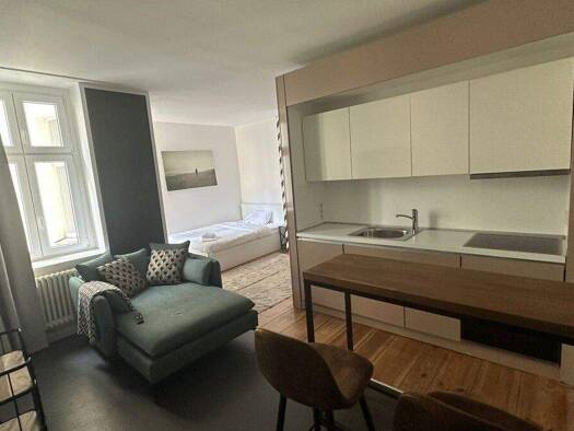 Wohnung zur Miete Wohnen auf Zeit 991 € 1 Zimmer 26 m² frei ab sofort Kreuzberg Berlin 10967
