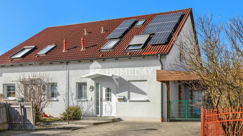 Doppelhaushälfte zum Kauf 350.000 € 5 Zimmer 125 m² 294 m² Grundstück Gütz Landsberg 06188