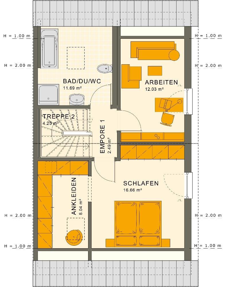 Doppelhaushälfte zum Kauf 495.746 € 6 Zimmer 181 m²<br/>Wohnfläche 400 m²<br/>Grundstück Stetten Haigerloch 72401