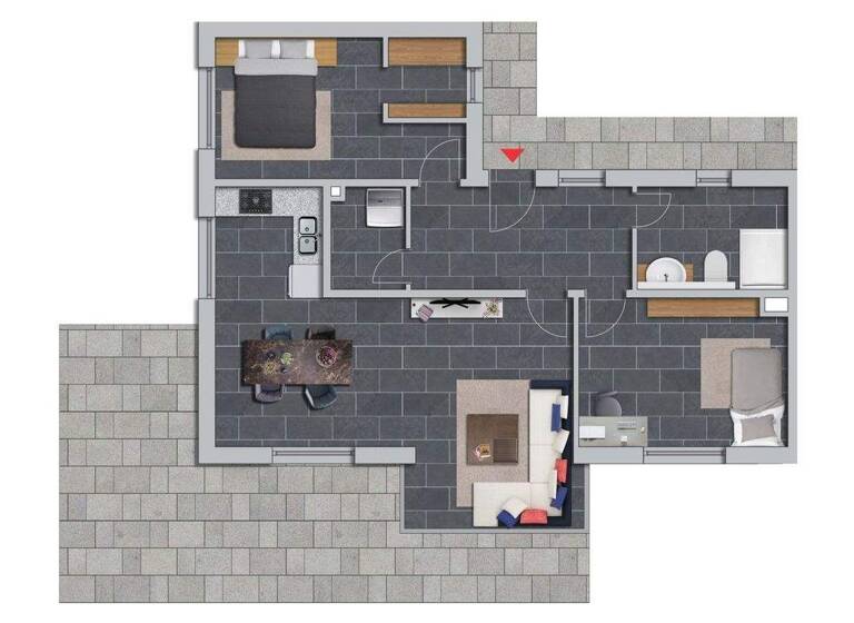 Wohnung zum Kauf 415.000 € 3,5 Zimmer 99,4 m² Gerstetten 89547