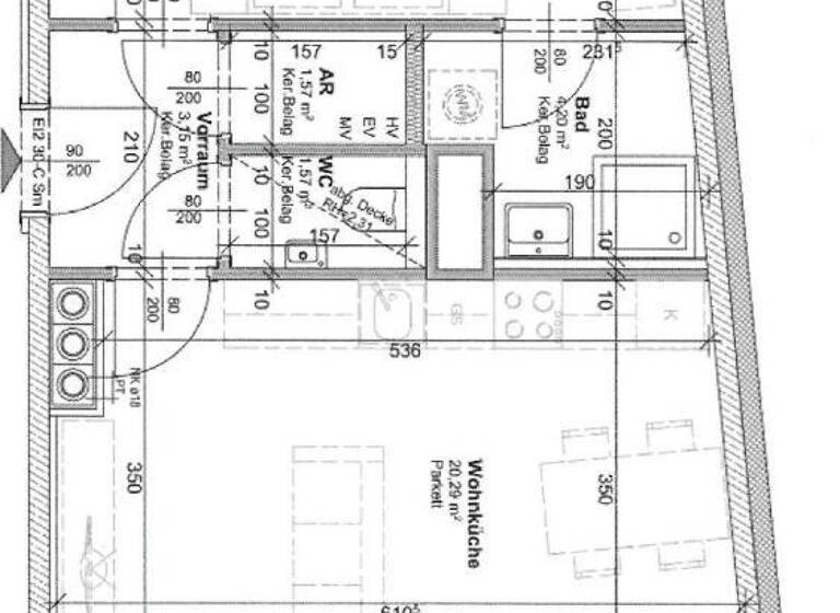 Wohnung zum Kauf 259.000 € 2 Zimmer 46 m² Tulln an der Donau 3430