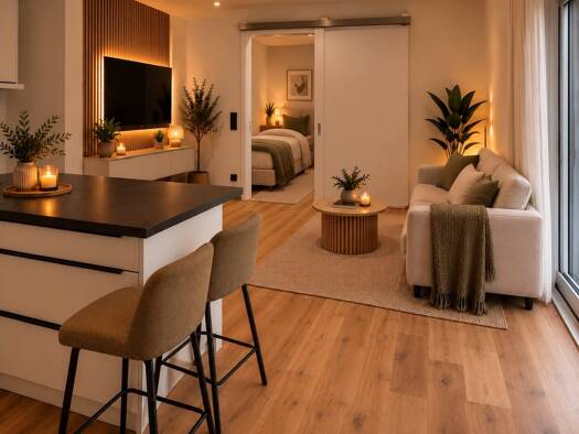 Wohnung zur Miete - Erstbezug 1.049 € 2 Zimmer 41 m² Geschoss 1/3 frei ab sofort Neufahrn Neufahrn bei Freising 85375
