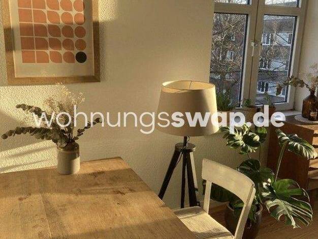 Wohnung zur Miete Tauschwohnung 556 € 2 Zimmer 52 m² 3. Geschoss Barmbek-Nord Hamburg 22309