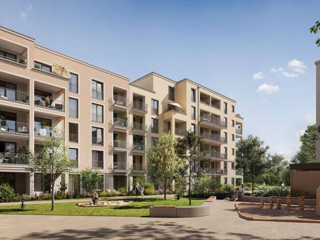 Studio zum Kauf - Neubau provisionsfrei 199.000 € 1 Zimmer 36,2 m² 2. Geschoss Nürnberger Str. 38 Kreuzstein Bayreuth 95448