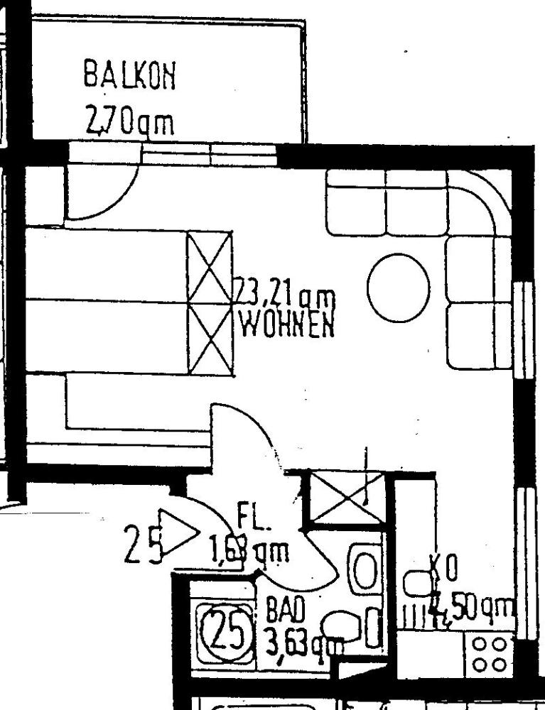 Wohnung zur Miete 200 € 1 Zimmer 36,4 m²<br/>Wohnfläche Auerbach Auerbach 08209