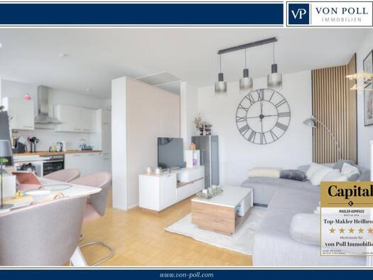 Penthouse zum Kauf 347.000 € 2 Zimmer 79,8 m² Heilbronn 74076