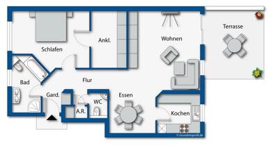 Wohnung zum Kauf 210.000 € 2,5 Zimmer 85 m² Niederbreisig Bad Breisig 53498
