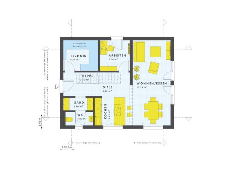 Haus zum Kauf 685.726 € 5 Zimmer 132 m² 325 m² Grundstück Rommelshausen Kernen im Remstal 71394