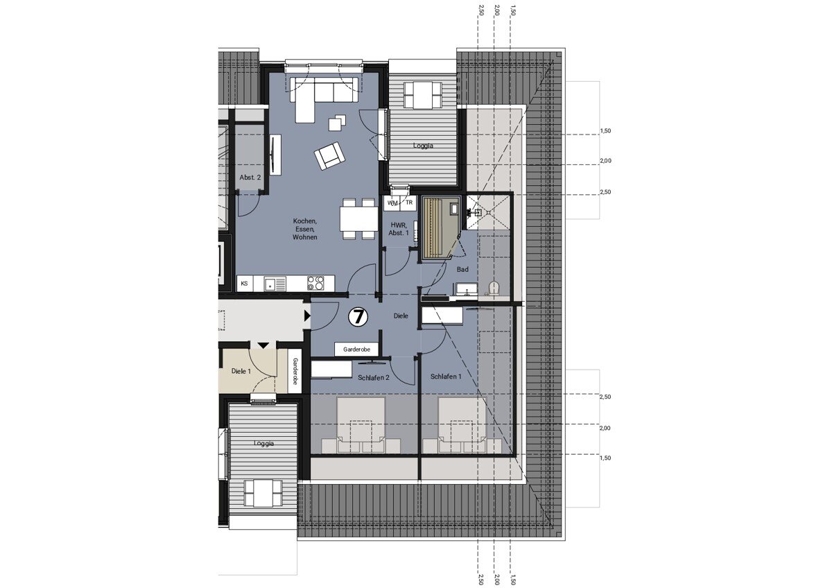 Wohnung zum Kauf 497.000 € 3 Zimmer 91,4 m²<br/>Wohnfläche Tossens Butjadingen / Tossens 26969