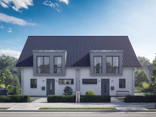 Doppelhaushälfte zum Kauf - Erstbezug provisionsfrei 599.400 € 4 Zimmer 129 m² 250 m² Grundstück Reilsheim Bammental 69245