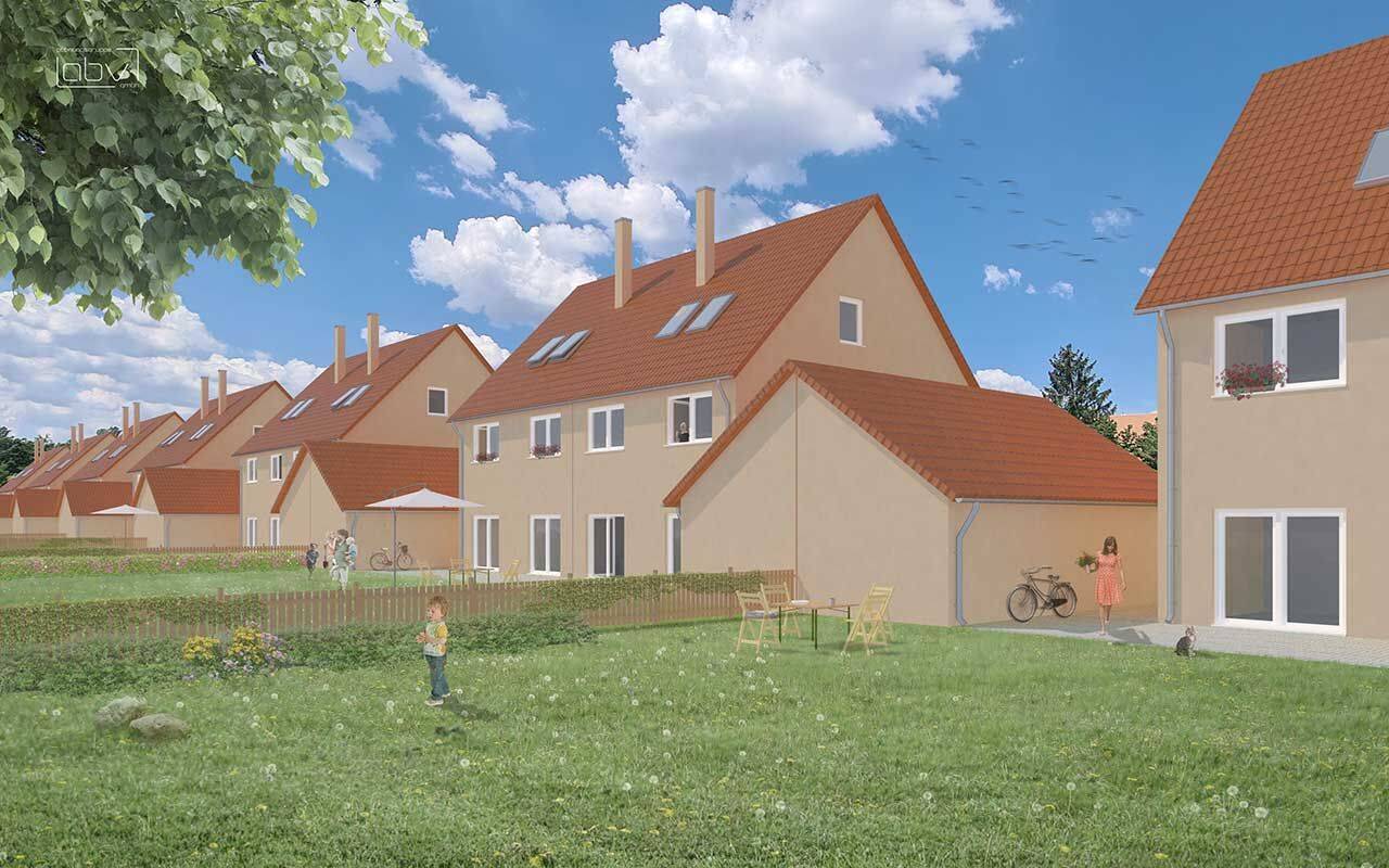 Immobilie in Lauta - Doppelhaus-Hälfte in Laubusch, bezugsfertig im Juni 2026 - Bild 4