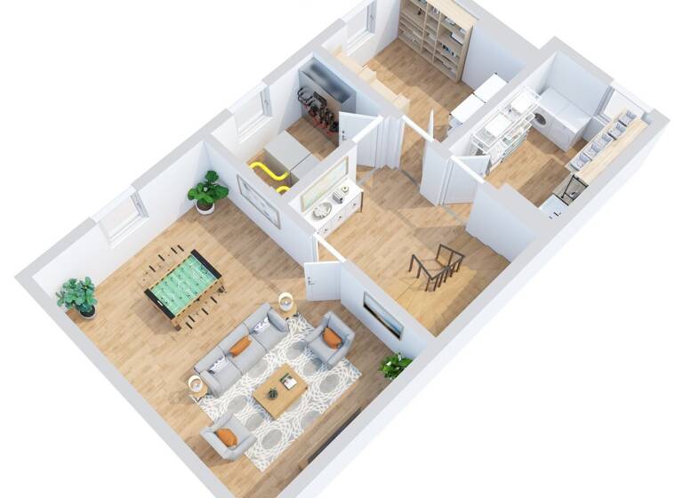 Doppelhaushälfte zum Kauf - Erstbezug 664.000 € 6,5 Zimmer 137,4 m² 460 m² Grundstück Rottenburg Rottenburg an der Laaber 84056