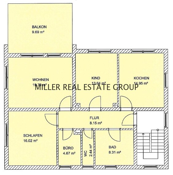 Wohnung zum Kauf 334.000 € 4 Zimmer 98 m²<br/>Wohnfläche 1.<br/>Geschoss Neustadt Neustadt an der Donau 93333