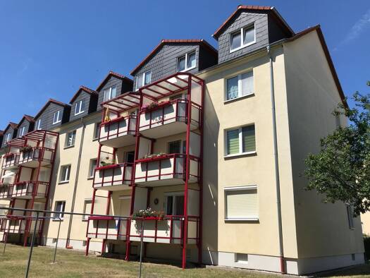 Wohnung zur Miete 430 € 3 Zimmer 60 m² Geschoss 2/3 frei ab sofort Mittelstraße 36 b Meuselwitz Meuselwitz 04610