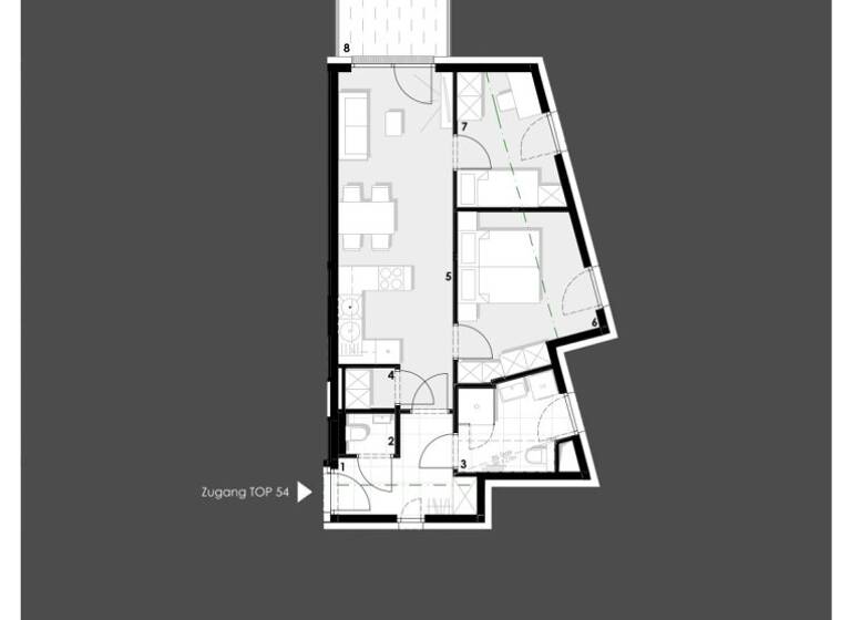 Wohnung zum Kauf - Erstbezug 563.975 € 3 Zimmer 56 m² Wien 1020