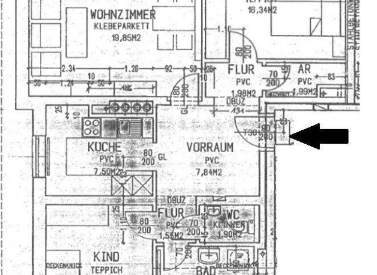 Wohnung zur Miete 894 € 3 Zimmer 77,4 m² 3. Geschoss Vöcklabruck 4840