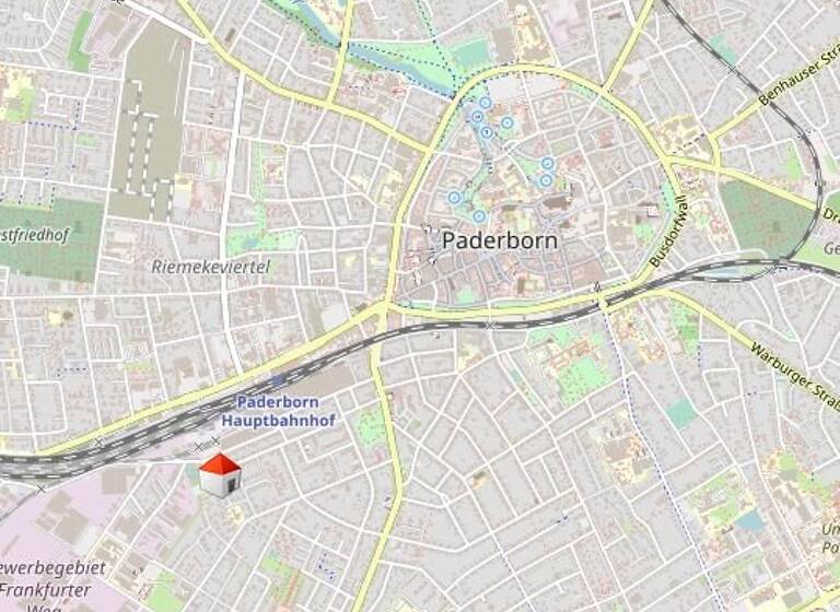 Wohnung zur Miete 500 € 2 Zimmer 60 m²<br/>Wohnfläche 2.<br/>Geschoss 01.06.2025<br/>Verfügbarkeit Kernstadt Paderborn 33098