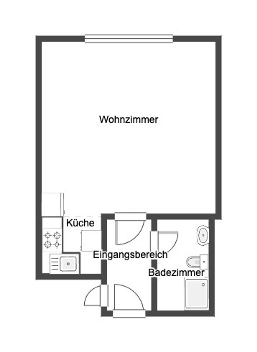 Immobilie zum Kauf als Kapitalanlage geeignet 129.000 € 1 Zimmer 34 m²<br/>Fläche Rosenthal Berlin 13158