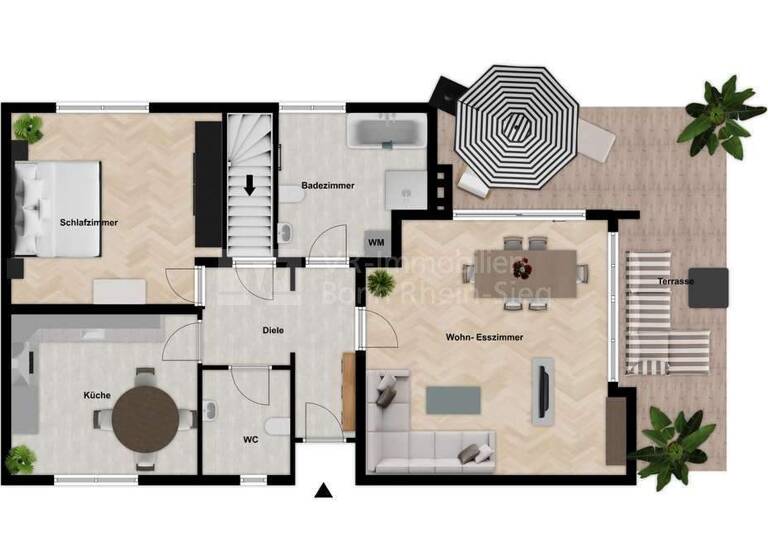 Einfamilienhaus zum Kauf 389.000 € 2 Zimmer 87 m² 662 m² Grundstück Eischeid Neunkirchen-Seelscheid 53819