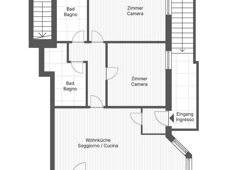 Wohnung zum Kauf 510.000 € 3 Zimmer 63,6 m² 1. Geschoss In den Böden 2B Innichen 39038