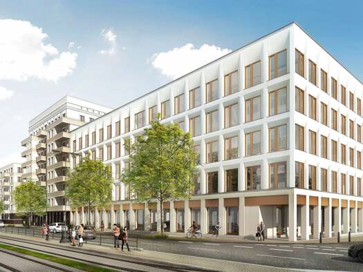 Wohnung zur Miete 1.183 € 3 Zimmer 82,6 m² 6 Geschosse frei ab 01.10.2026 Prager Straße 99 Reudnitz-Thonberg Leipzig 04317