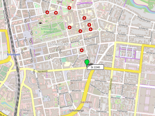 Studio zum Kauf 119.000 € 1 Zimmer 21 m² Innenstadt Erlangen 91054