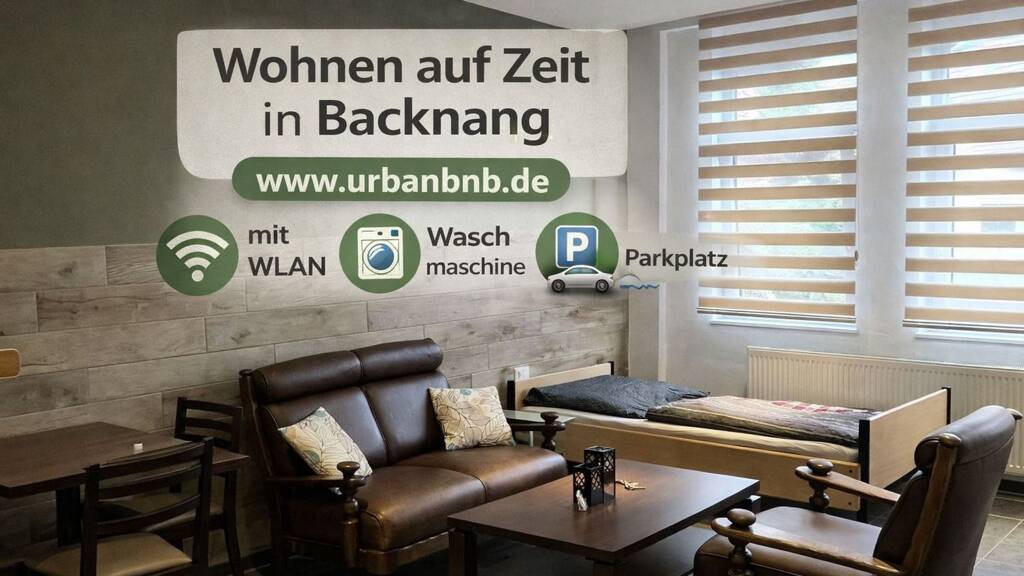 Studio zur Miete auf Zeit 1.450 € 1 Zimmer 38 m² frei ab sofort Annonay-Straße 0 Backnang 71522